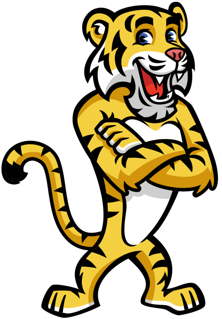 tiger towing mascot logo 2024 01